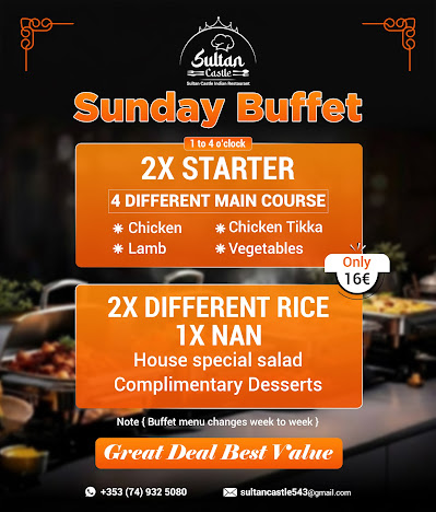 Sunday Buffet at Sultan Castle